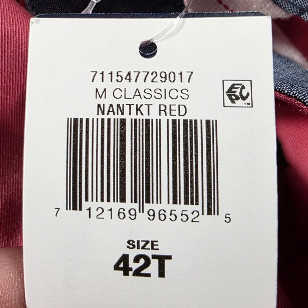 Polo Ralph Lauren Classic Fit Chino Shorts Nantucket Red Mens 42 Tall NWT